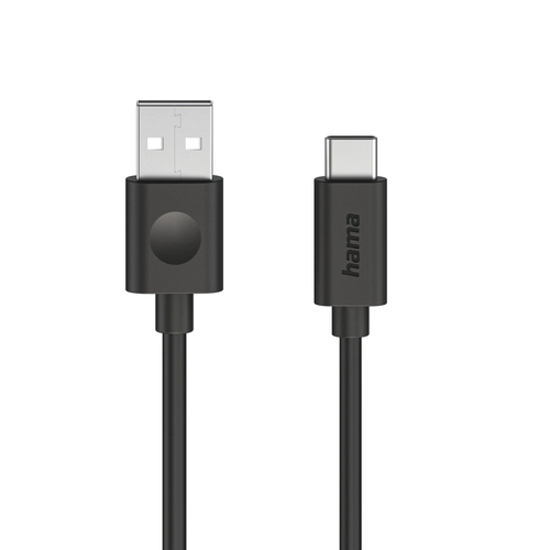 Hama 00086447 USB кабель USB 2.0 1,2 m USB A USB C 0,48 Gbit/s 60 W Черный