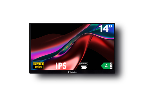 Verbatim PM-14 Portable Monitor 14 Inch Full HD 1080P 49590 - image 2