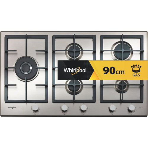 Whirlpool GMAL 9522/IXL Нержавеющая сталь Встроенный 86 cm Газовый 5 зона(ы)