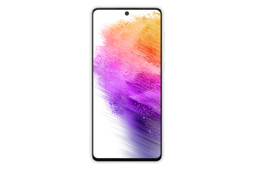 Samsung Galaxy A73 5G Silicone Cover White – image 2