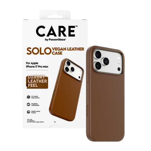 PanzerGlass CARE™ by PanzerGlass® Solo Case Brown iPhone 17 Pro Max – image 5