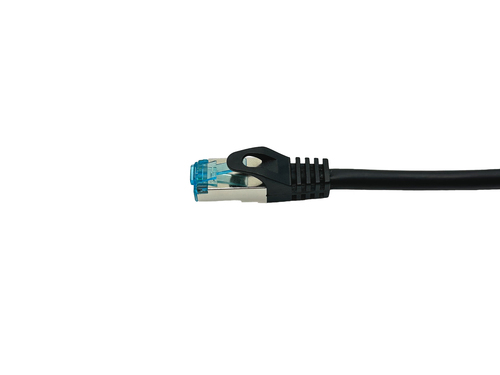 Equip Patchkabel Cat6A S/FTP 2xRJ45 0.50m zwart wink.LSZH, afbeelding 2