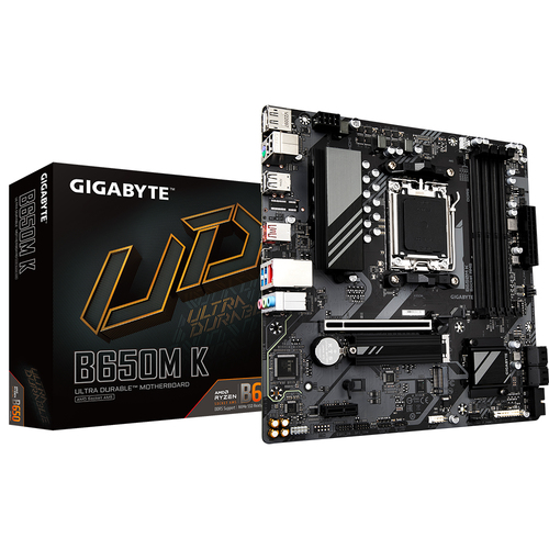 GIGABYTE B650M K placa base AMD B650 Zócalo AM5 micro ATX imagen 5