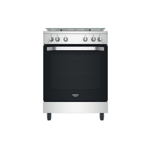 Hotpoint HS67G2PMX/IT/1 Freestanding cooker Natural gas Gas Stainless steel