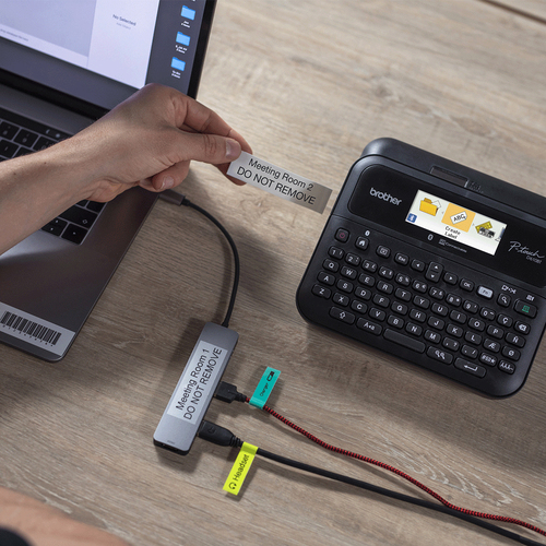 Brother P-Touch PT-D610BTVP Desktop Label Printer/Case PT-D610BTVP - image 5