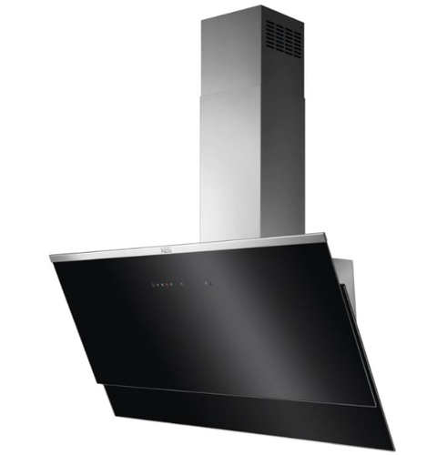AEG DVE5971HG Wall-mounted Black, Stainless steel 700 m³/h