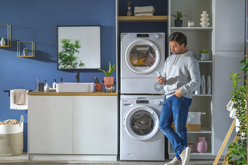 Candy Smart Pro Cro EC9TG-80 Wifi Connected 9Kg Condenser Tumble Dryer - White - B Rated, White - image 8