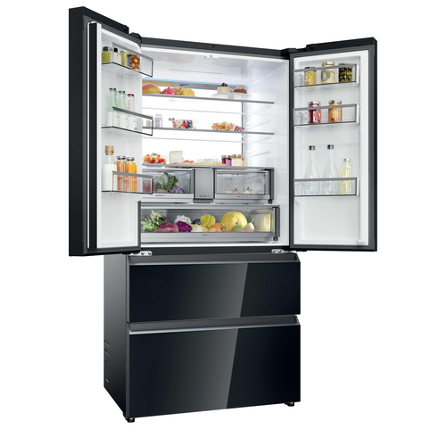 Haier HFR79F19DFGB side-by-side refrigerator Freestanding – image 5
