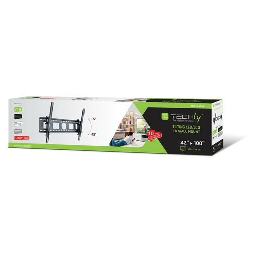 Techly Halterungen LED/LCD 42"-100" zwart, afbeelding 2