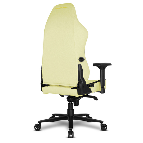 Alpha Gamer Alegra Silla para videojuegos universal Asiento acolchado Negro, Amarillo