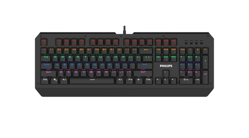 Philips G400 Series SPK8413/61 keyboard Gaming USB Black – image 2
