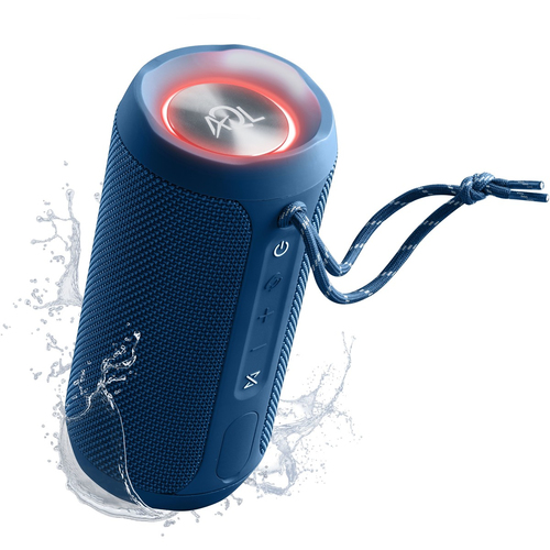 AQL Glow Портативная стереоколонка Синий 10 W