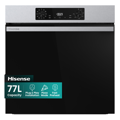 Hisense Hi2 BI622AXPGUK Built In Electric Single Oven - Stainless Steel - A Rated, Stainless Steel - image 1