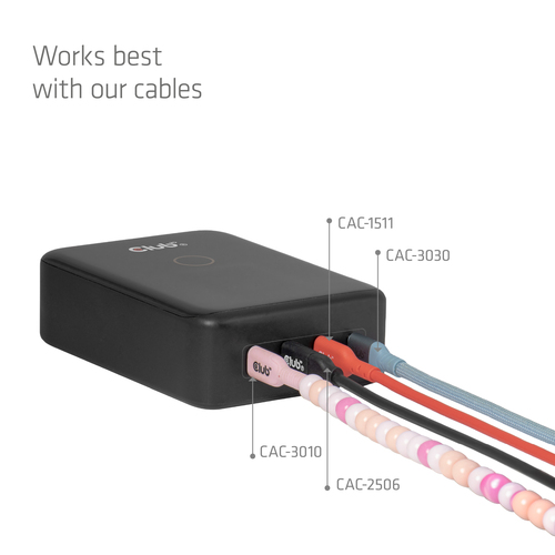 CLUB3D CAC-1933 4-Port USB-C® Charging Station – image 8