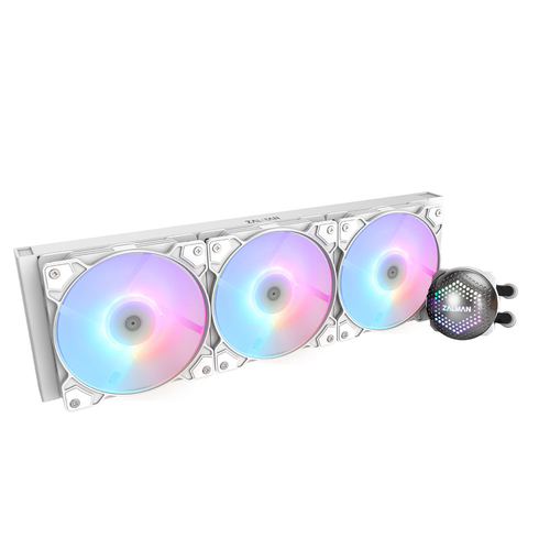 Zalman ALPHA36 White CPU Liquid Cooler 360mm Radiator 3 x 120 mm Fan ARGB pump Dual Процессор All-in-one liquid cooler 12 cm Белый