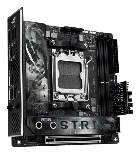 Asus Rog Strix Gaming WiFi X870-I AM5 Motherboard, Black - image 4