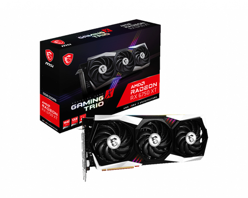 MSI GAMING Radeon RX 6750 XT X TRIO 12G AMD 12 GB GDDR6