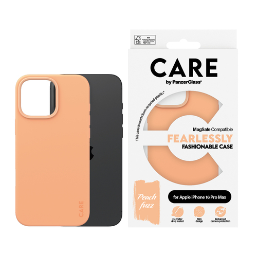 CARE by PanzerGlass Case Fashion Peachy MagSafe iPhone 16 Pro Max – Foto 3 von 5