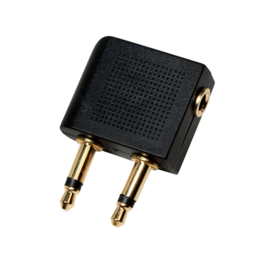 Product image: LogiLink CA1089 cable gender changer 2x 3.5mm 1x 3.5mm Black