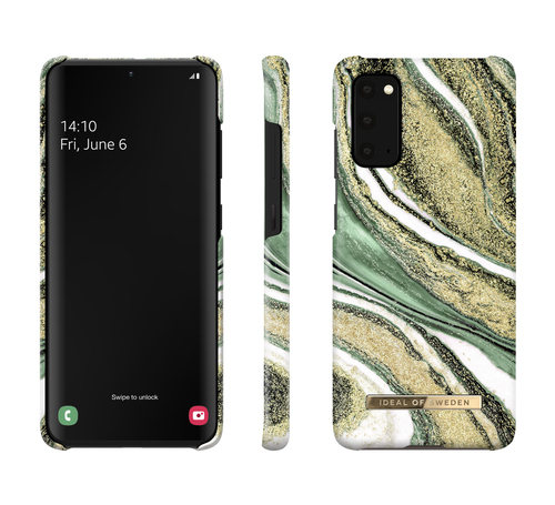 iDeal of Sweden Printed Case Galaxy S20 Cosmic Green Swirl – image 2