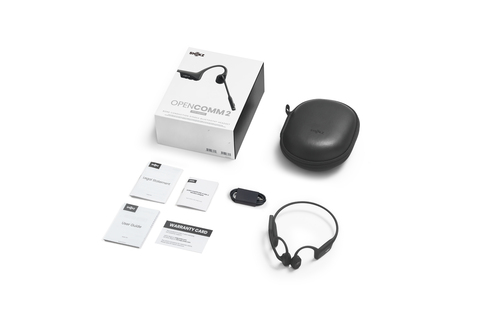 SHOKZ OpenComm2 2025 Upgrade Wireless Bluetooth Bone Conduction Videoconferencing Headset with USB-C Charging Port | 16 Hr Talk Time, 29m Wireless Range, 1 Hr C – image 7