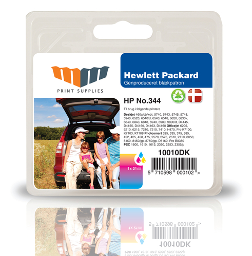 MM Color Inkjet Cartridge - Replaces HP No.344 (C9363EE) - 10% Extra ink compared to OEM