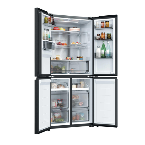 Haier HCR58S18DWMB side-by-side refrigerator Freestanding – image 6