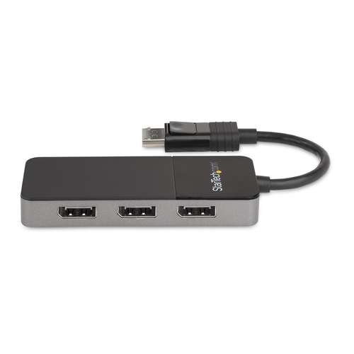 StarTech.com 3-Port Multi Monitor Adapter - DisplayPort 1.4 to 3x DisplayPort Video Splitter - Dual/Triple 4K - DP 1.4 MST Hub - Windows (MST14DP123DP) Video-/audiosplitter DisplayPort – billede 3