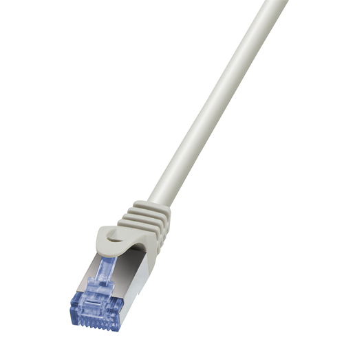 LogiLink CQ3032S сетевой кабель Серый 1 m Cat6a S/FTP (S-STP) Круглый