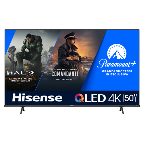 Hisense 50E7KQ 127 cm (50") 4K Ultra HD Smart TV Wi-Fi Черный 275 cd/m²