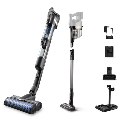 Philips XW9383/82 stick vacuum/electric broom 2-in-1 stick vacuum Battery Dry&wet Bagless Black