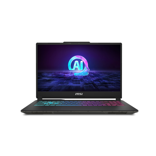 MSI Cyborg 15 AI A1VFK-001UK Intel Core Ultra 7 155H Ноутбук 39,6 cm (15.6") Full HD 16 GB DDR5-SDRAM 512 GB Твердотельный накопитель (SSD) NVIDIA GeForce RTX 4060 Wi-Fi 6E (802.11ax) Windows 11 Home Advanced Черный