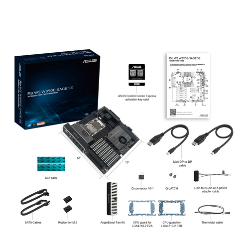 ASUS PRO WS W890E-SAGE SE LGA4710-2 EEB