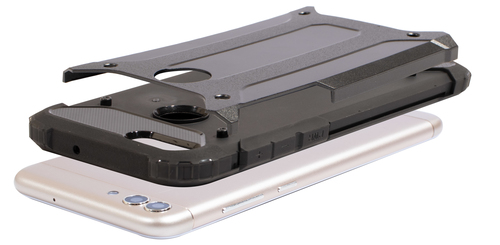 Mobiparts Rugged Shield Case Huawei P Smart (2018) Black – image 7