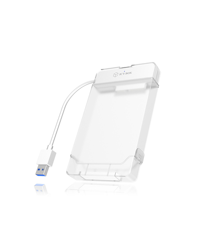 ICY BOX IB-AC703-U3 SATA III USB 3.0 Wit 2,5  behuizing, afbeelding 4