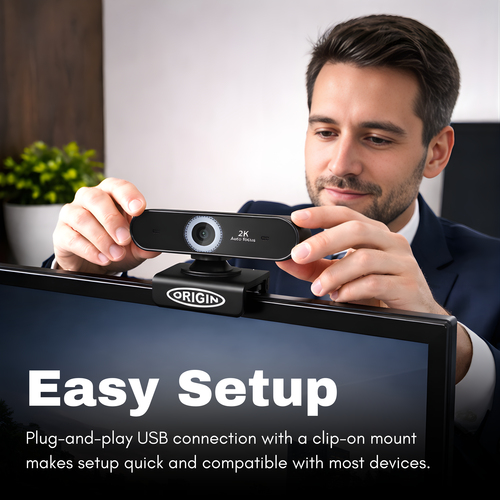 Origin Storage USB Webcam 2K Full HD – image 4