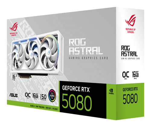 ASUS ROG Astral - -RTX5080-O16G-WHITE NVIDIA GeForce RTX 5080 – image 9