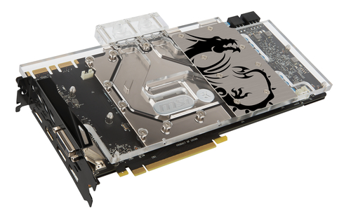 MSI SEA HAWK GeForce GTX 1080 EK X NVIDIA 8 GB GDDR5X