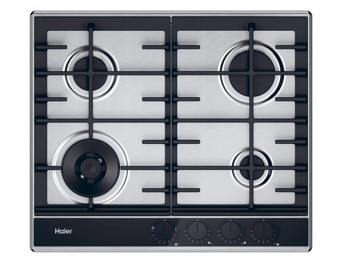 Haier HAHG6BF4TX Black, Stainless steel Built-in