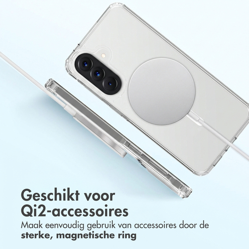 Accezz Xtreme Impact Backcover met MagSafe voor de Samsung Galaxy A57 (5G) - Transparant, afbeelding 4