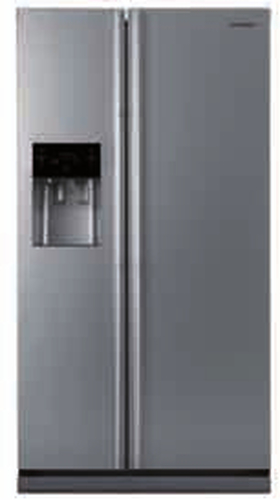 Samsung RSH1JTPE side-by-side refrigerator Freestanding Platinum, Silver