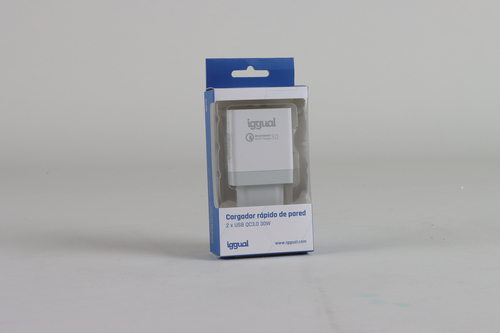 iggual IGG317389 mobile device charger Universal White AC Fast charging Indoor – image 8