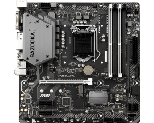 MSI H370M Bazooka Intel® H370 LGA 1151 (разъем H4) Микро ATX