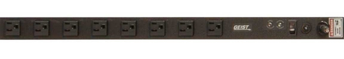 Vertiv Geist VSSK084-101S15 power distribution unit (PDU) 8 AC outlet(s) 0U Black
