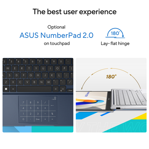 ASUS Vivobook 14 X1404VA-EB142W Intel® Core™ i7 i7-1355U Laptop 35.6 cm (14") Full HD 16 GB DDR4-SDRAM 512 GB SSD Wi-Fi 6E (802.11ax) Windows 11 Home Silver – image 5