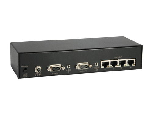 LevelOne 4-Port VGA Audio over Cat.5 Transmitter, 300m – image 6