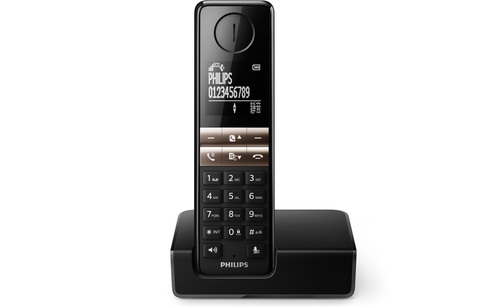 Philips D4601B/96 telephone DECT telephone Caller ID Black – image 2