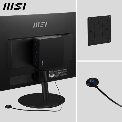 Msi Cubi Nuc 1M Mini Desktop PC - Intel®Core 7, 1 TB SSD, Black, Black - image 7