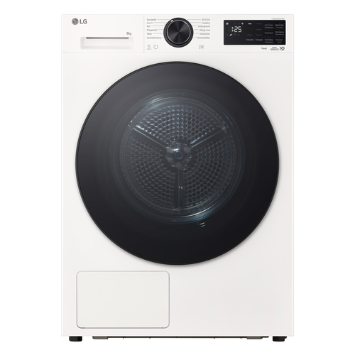 LG RT80X7 сушилка для белья Отдельно стоящий Фронтальная загрузка 8 kg Белый