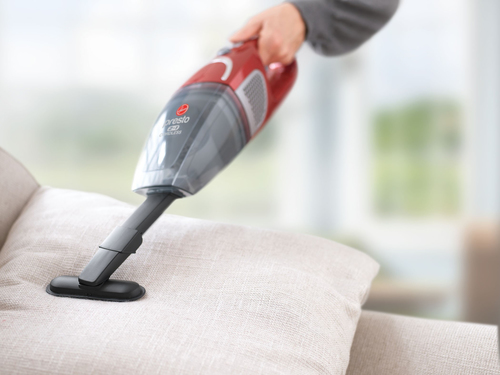 Hoover BH20090 stick vacuum/electric broom 2-in-1 stick vacuum HEPA Bagless Grey, Metallic, Red – image 6